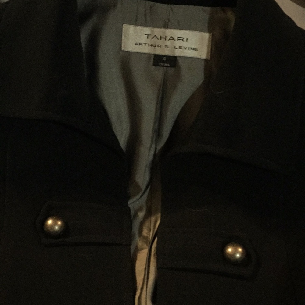Tahari military blazer